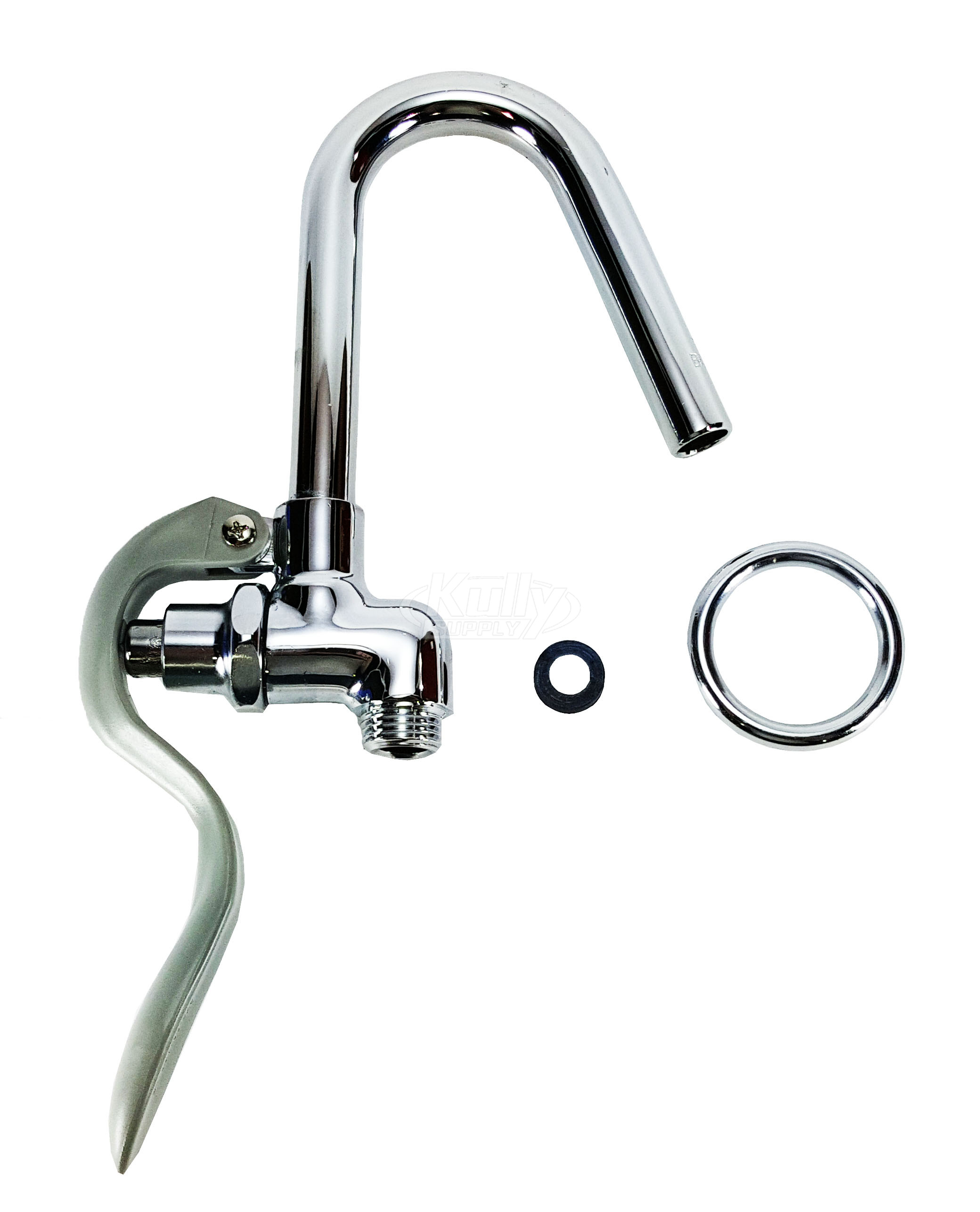 T&S Brass 002851-40 Hook Nozzle And Self Closing Valve