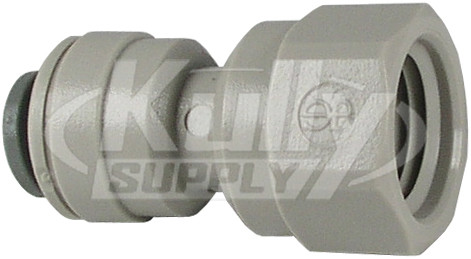 Elkay 75507C Quick Connect For Solenoid-1/4NPTFx1/4OD