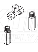 Zurn P6900-MT Mixing Tee (with Filters and Backchecks) (Discontinued)
