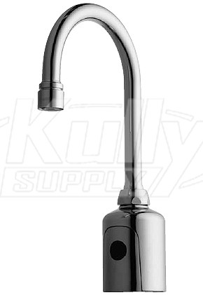 Chicago 116.103.21.1 Deck Mount Electronic Lavatory Faucet 