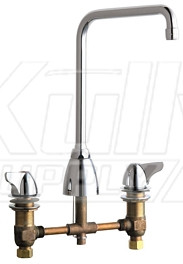 Chicago 1201-AHA8XKCP Kitchen Sink Faucet