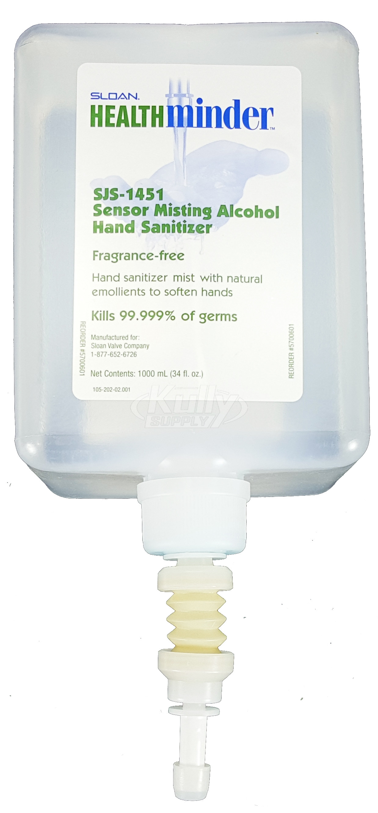 Sloan SJS-1451 Hand Sanitizer 1000 mL (Discontinued)