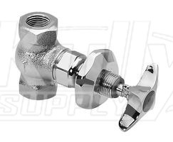 Fisher 13676 1/2" Female Concealed Shut-Off Valve