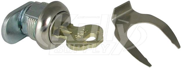 Bradley P15-399 Door Lock and Key Assembly (P10-558)