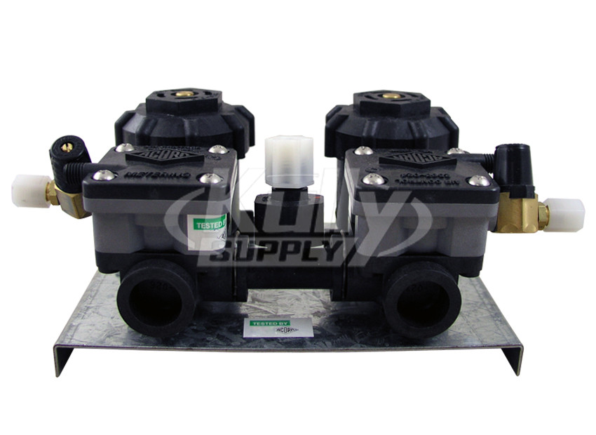 Acorn 2590-091-001 Hot & Cold Plastic Metering .5 Gpm Valve Assembly W/Plate For -Fa Units