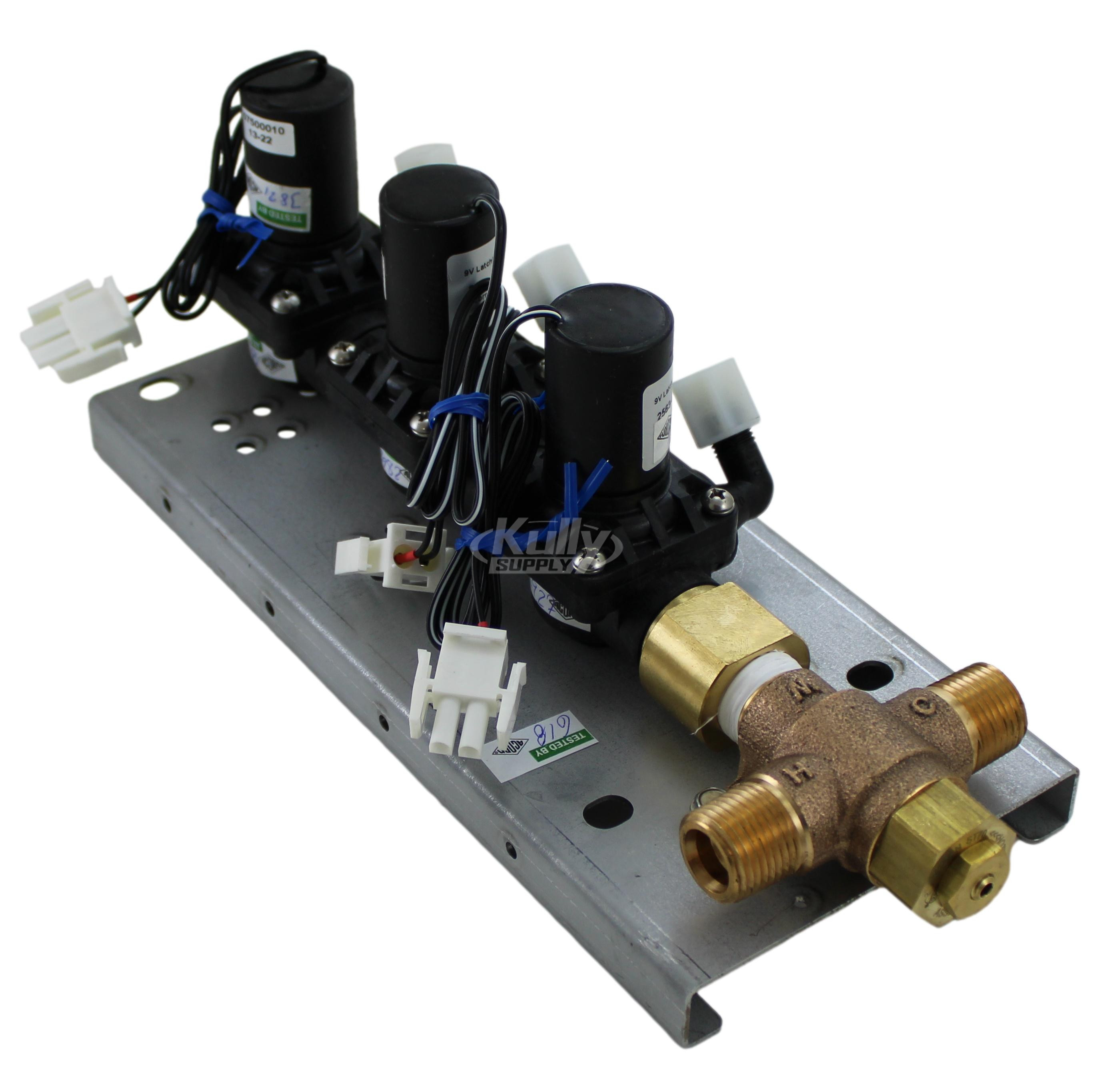 Acorn 2598-233-001 Mxt/P Valve Assembly W/Plate For 3 Stn 9V -So Op. Metering Wash-Ware