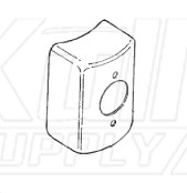 Bradley 150-093 Escutcheon (6 Person Column)