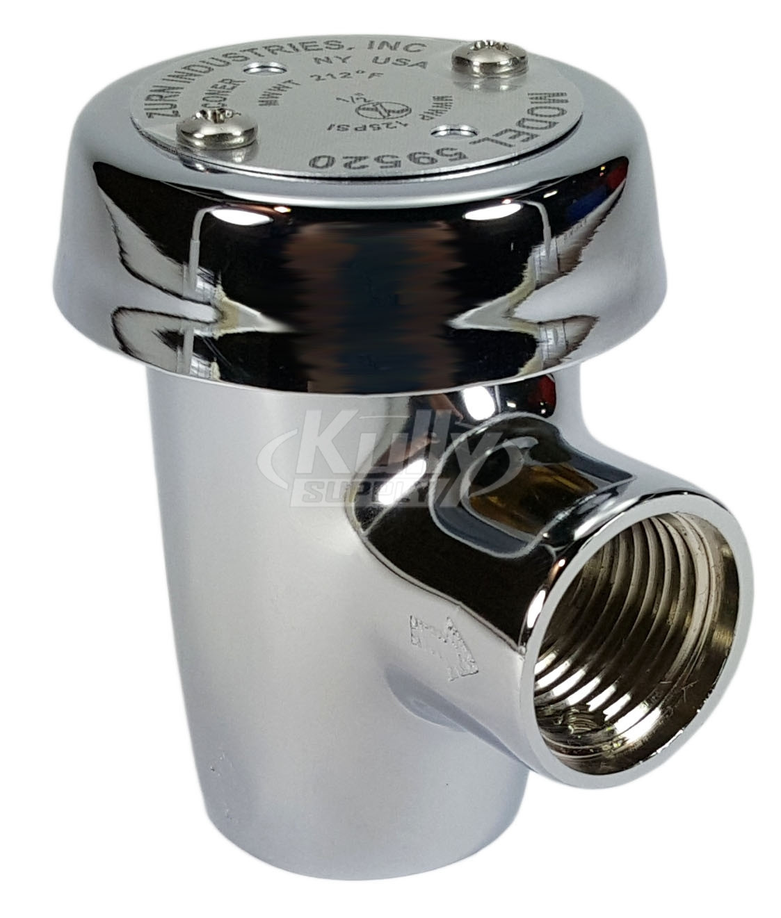 Zurn 59520004 Vacuum Breaker Assy, Rough Chrome