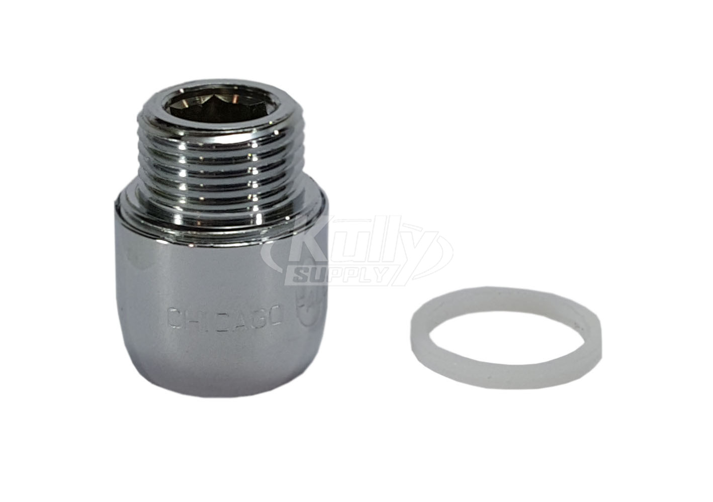 Chicago E3-2JKABCP 2.2 GPM (8.3 L/min) Aerator Pressure Compensating Softflo with Adapter 