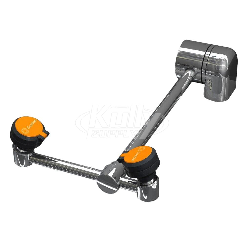 Guardian G1849LH-L Eyewash, Deck mounted AutoFlow 90 Degree Swing-Down