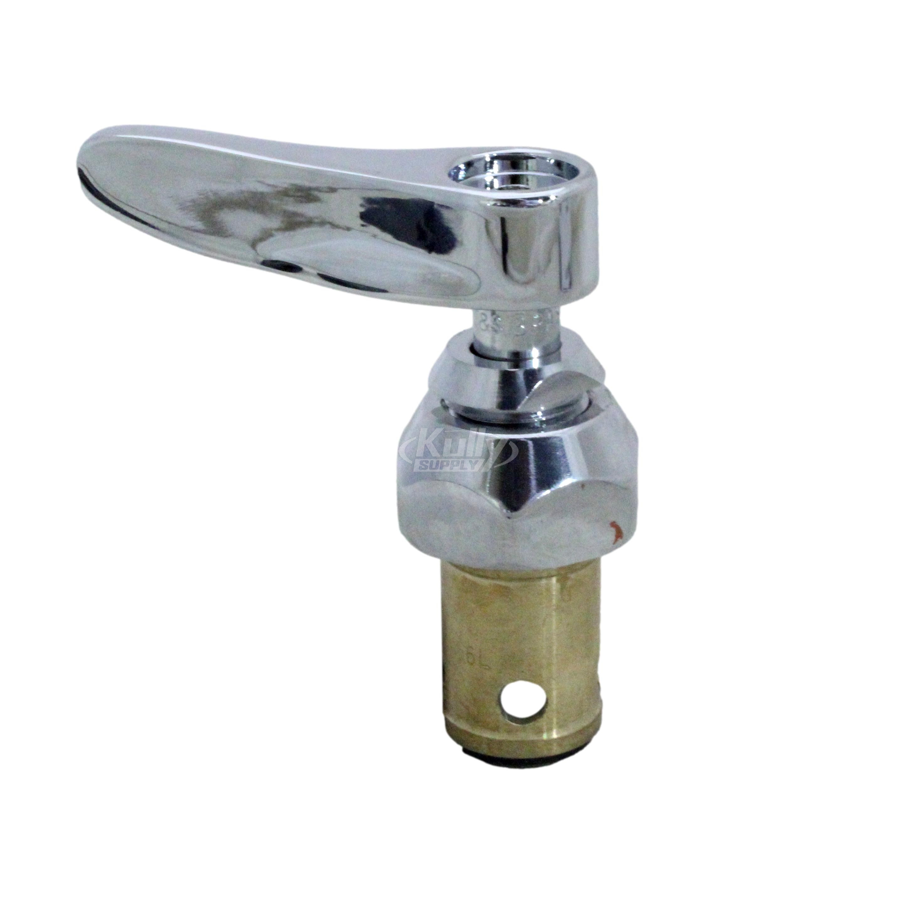 T&S Brass 019638-40 Eterna Cartridge, LTC w/ Spring Check, Lever Handle, Screw, & Index (Red)