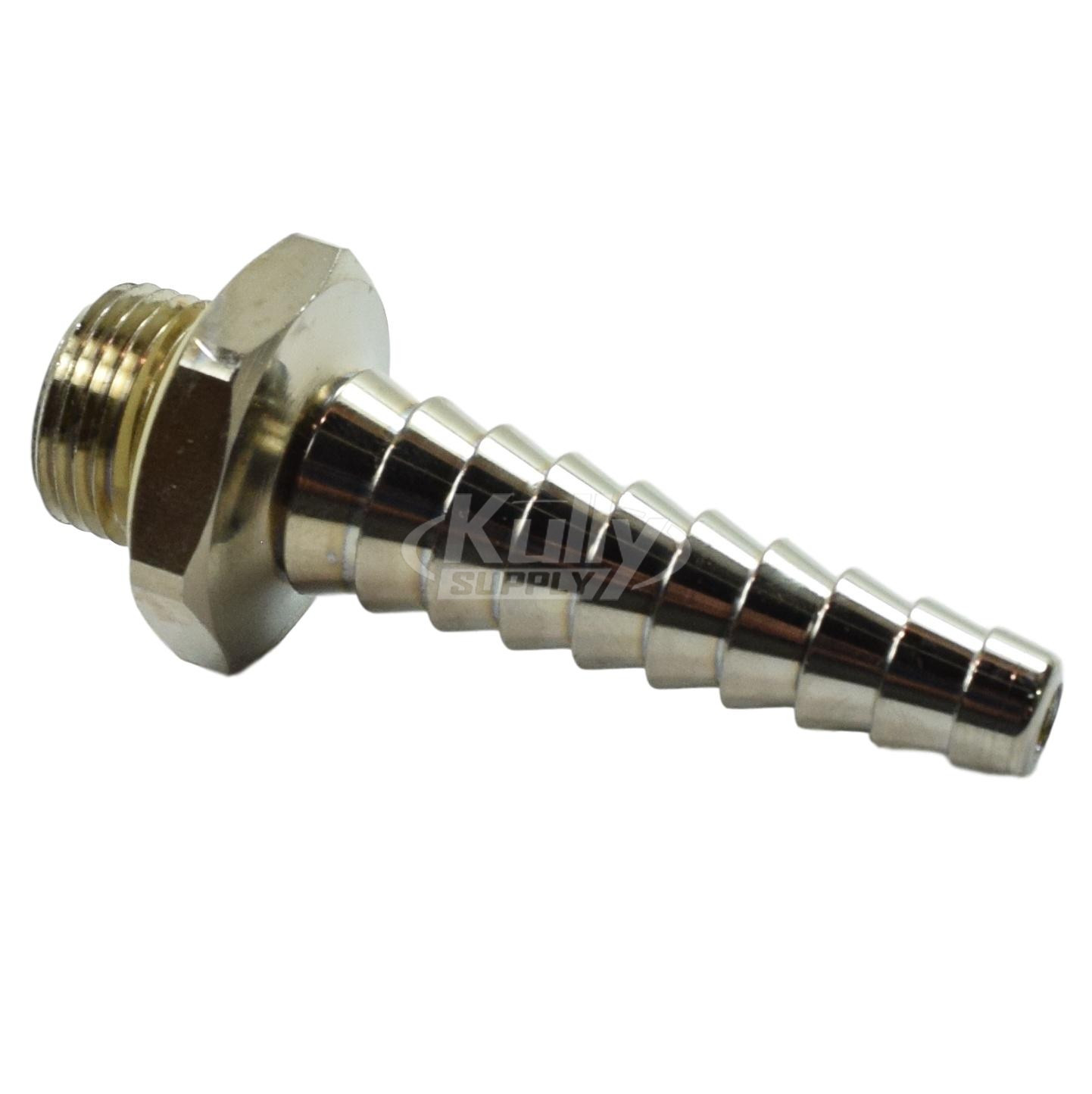 T&S Brass B-0198-FD10 Serrated Hose End w/ 1.0 GPM Flow Disc
