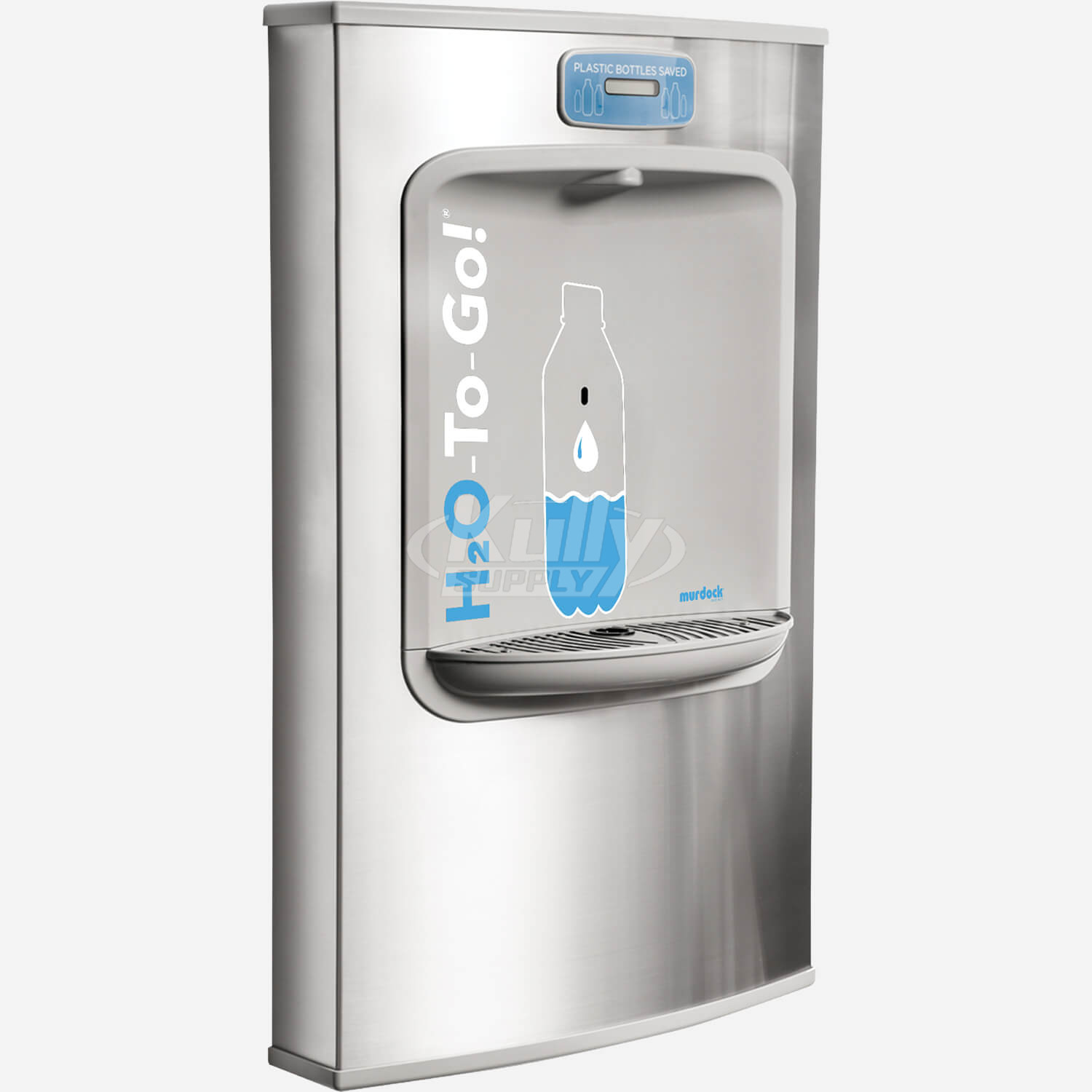 Murdock BF16-BCD-WF1 Sensor Activated Filtered Bottle Filler with Bottle Counter Display