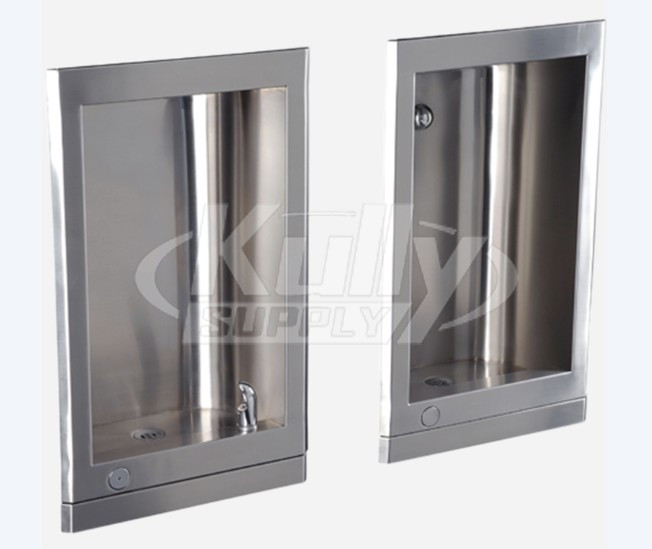 Murdock A181400S-CUSP Recessed Non-Refrigerated Drinking Fountain with Cuspidor and Stainless Bubbler