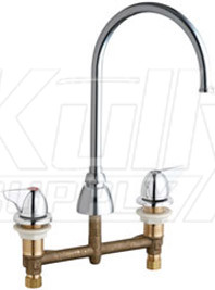 Chicago 201-AGN8FC1000ABCP Concealed Hot and Cold Water Sink Faucet