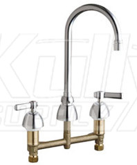 Chicago 201-RSGN2AE35VAB Concealed Hot and Cold Water Sink Faucet