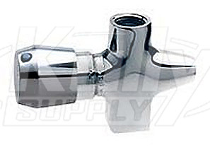 Chicago 339-665PSHCP Angle Valve Metering Faucet