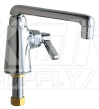 Chicago 349-E35ABCP Single Supply Sink Faucet