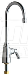 Chicago 350-244ABCP Single Supply Sink Faucet