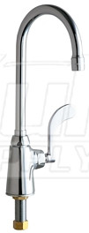 Chicago 350-317XKABCP Single Supply Sink Faucet
