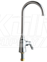 Chicago 350-GN2FCABCP Single Supply Sink Faucet