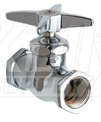Chicago 375-ABCP Straight Stop Fitting