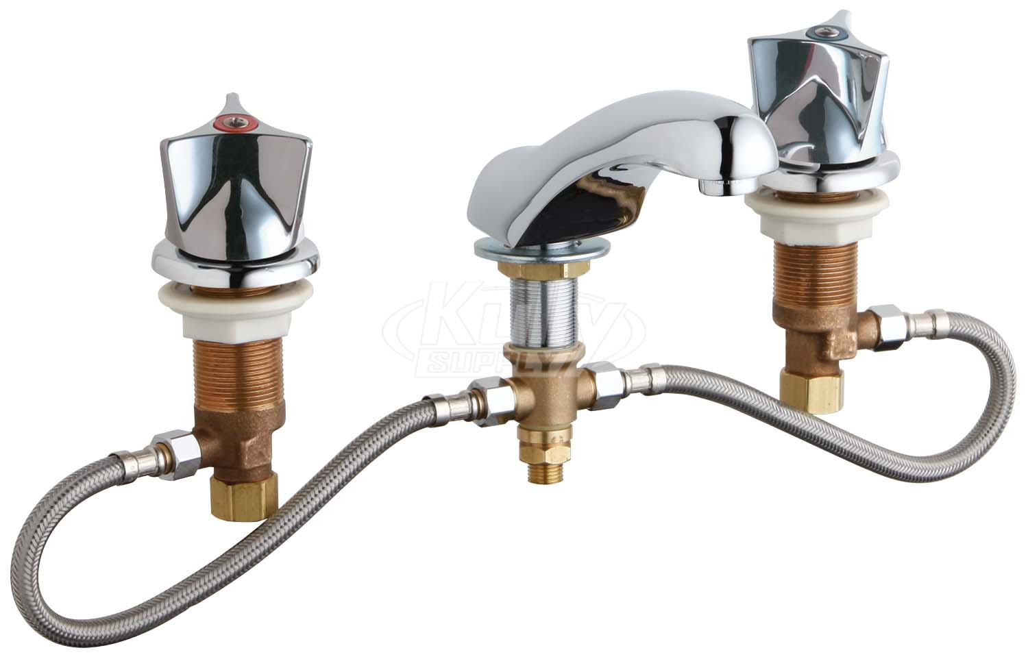 Chicago 404-HZ950ABCP Concealed Hot and Cold Water Sink Faucet
