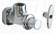 Chicago 442-LKABCP Angle Stop Fitting with Loose Key
