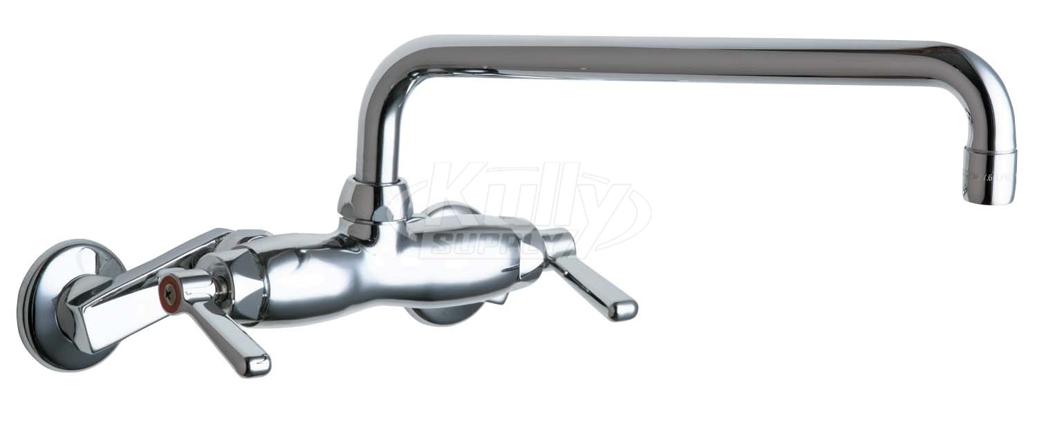 Chicago 445-L12CP Service Sink Faucet