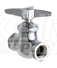 Chicago 45-ABCP Straight Stop Fitting