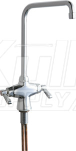 Chicago 50-HA8ABCP Hot and Cold Water Mixing Sink Faucet