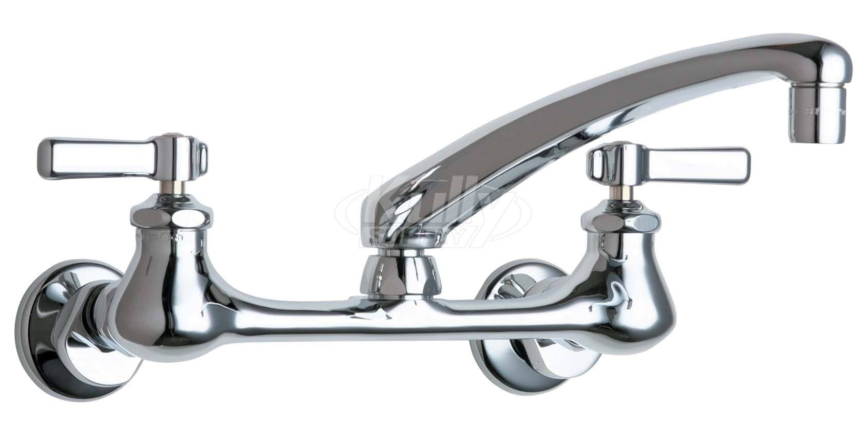 Chicago 540-LDL8CP Wall Mount Faucet (Discontinued)