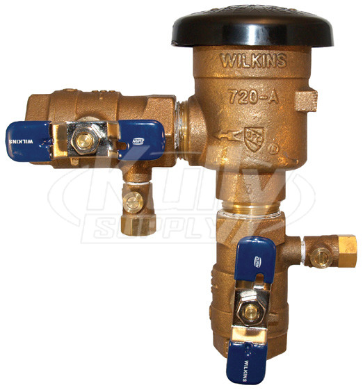 Wilkins 114-720A Pressure Vacuum Breaker Assembly - 1-1/4"