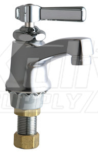 Chicago 730-PLABCP Single Supply Water Sink Faucet