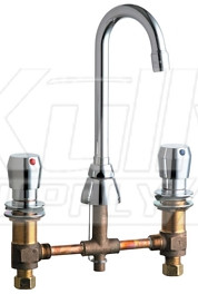 Chicago 785-665CP Lavatory Faucet Metering