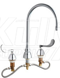 Chicago 786-HGN8AE3-317AB Concealed Hot and Cold Water Sink Faucet