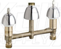 Chicago 786-LESHAB Concealed Hot and Cold Water Sink Faucet