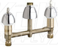 Chicago 786-LESHXKAB Concealed Hot and Cold Water Sink Faucet