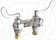 Chicago 802-E15-317ABCP Hot and Cold Water Sink Faucet