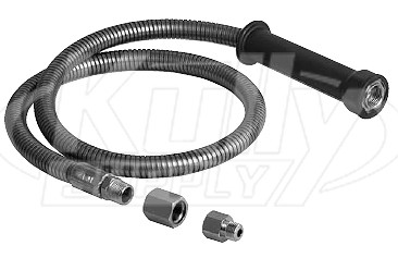 Chicago 83-58NF Pre-Rinse Hose & Handle - 58" Flexible SS (Discontinued)