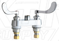 Chicago 895-317LESXKAB Hot and Cold Water Sink Faucet