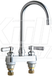 Chicago 895-GN2AE35ABCP Hot and Cold Water Sink Faucet