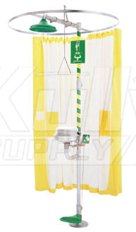 Haws 9037 Drench Shower Privacy Curtain