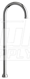 Chicago GN2AH17JKABCP 5-1/4" Rigid / Swing Gooseneck Spout 