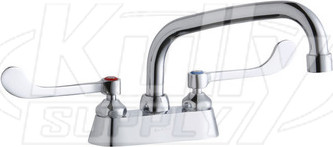 Elkay LK406AT08T6 4" Centerset Deck Mount Faucet