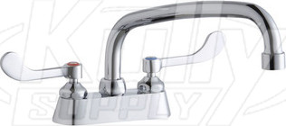 Elkay LK406AT10T4 4" Centerset Deck Mount Faucet