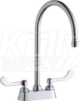 Elkay LK406GN08T4 4" Centerset Deck Mount Faucet