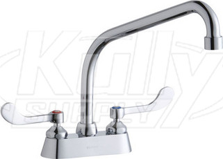 Elkay LK406HA10T4 4" Centerset Deck Mount Faucet