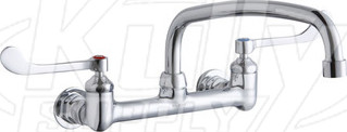 Elkay LK940AT12T6H 8" Centerset Wall Faucet
