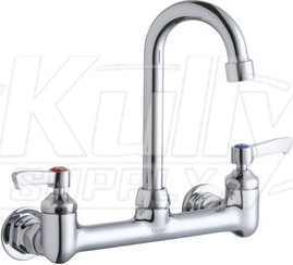 Elkay LK940GN04L2H 8" Centerset Wall Faucet